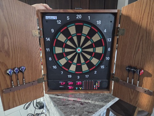 Electronic dartboard wooden - dartboard,