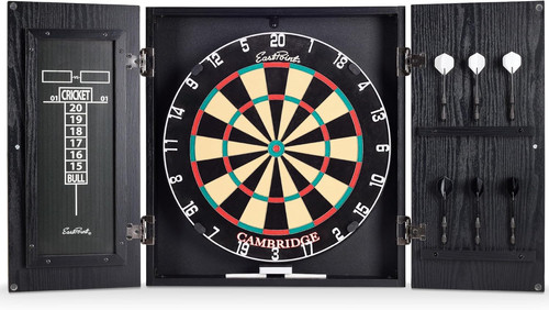 Official size dart board - official,