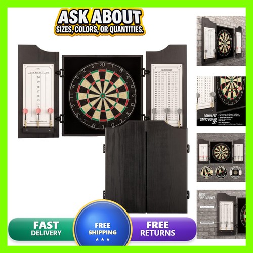 Dart board cabinet - dart, set