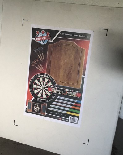 Dart board cabinet set - dart,