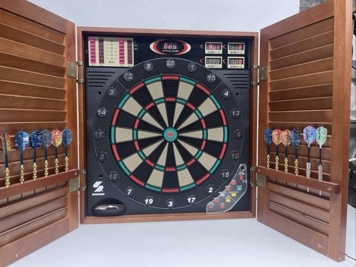 Electronic dartboard wooden - dartboard,